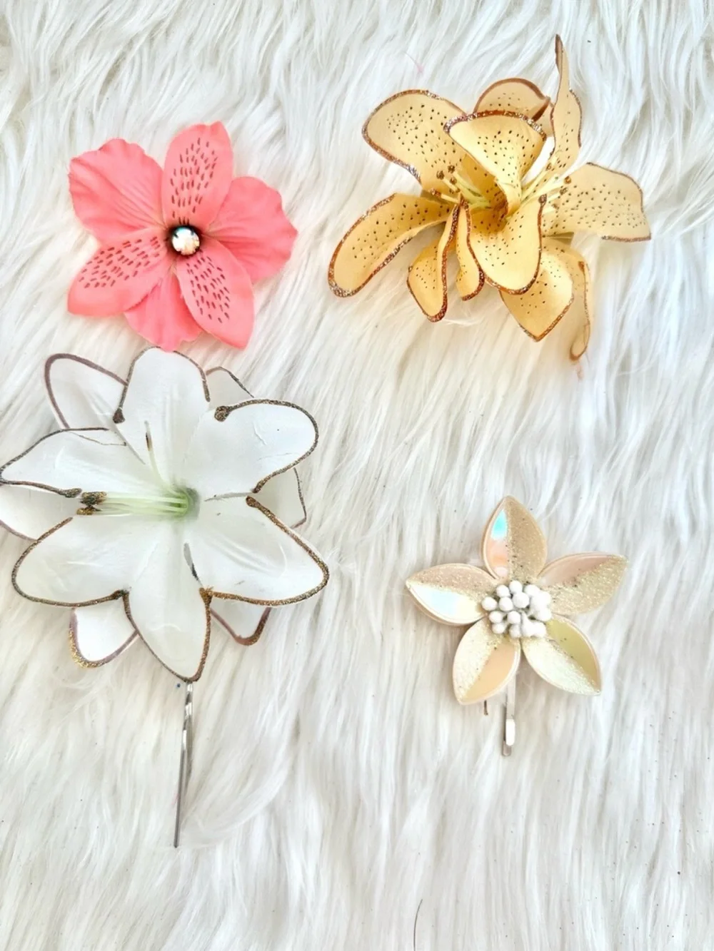 FLOWER HAIR SET